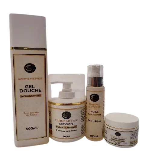 Gamme teint metissé