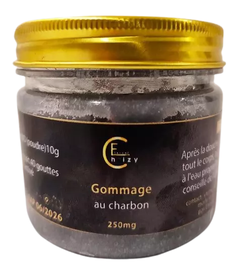 Gommage au charbon