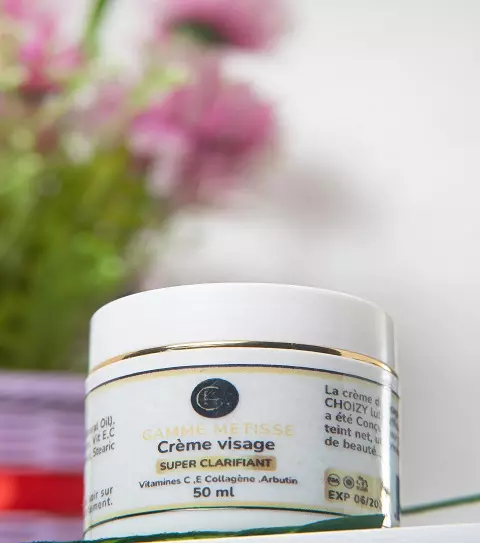 Creme visage super clarifiant